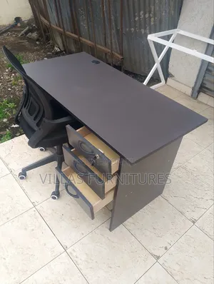 Office Desk and Office Chair