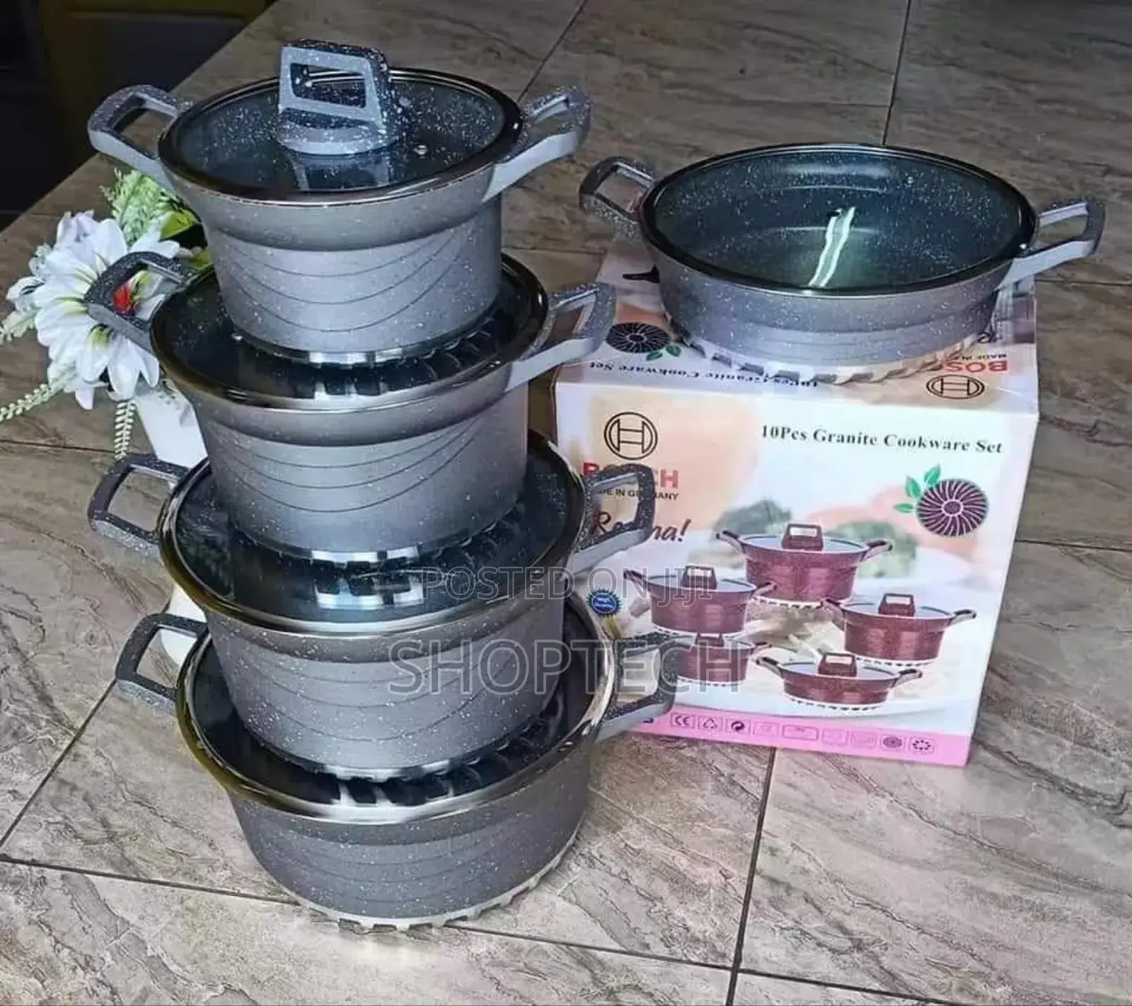 Bosch 10 Pieces Sufuria