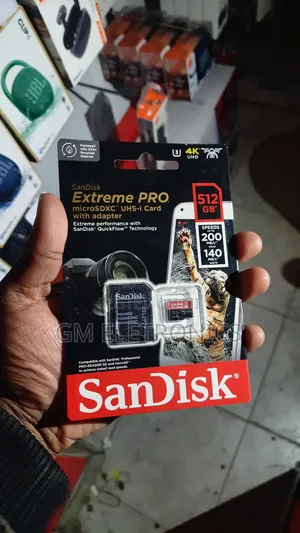 512gb Sandisk Extreme Pro Micro Sd Card.