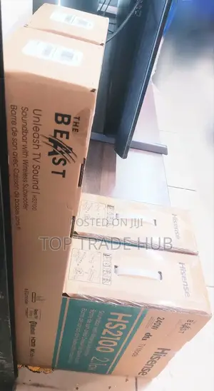 Hisense HS2100 2.1CH Sound Bar System Wireless Sub