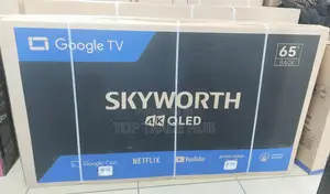 65 Inch Skyworth Qled Edgeless Google Tv
