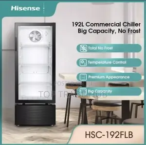 Hisense 192L Commercial Showcase Chiller- Zero Frost