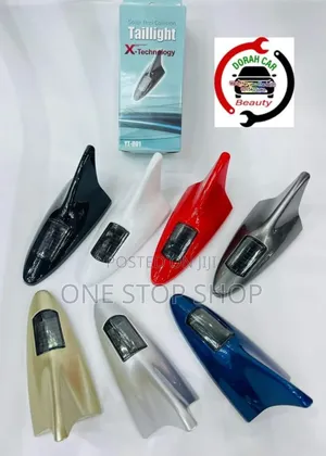 Different Colors Roof Mount Shark Fin With Light Decoration