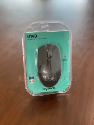 Logitech M190 Blue Wireless Mouse`