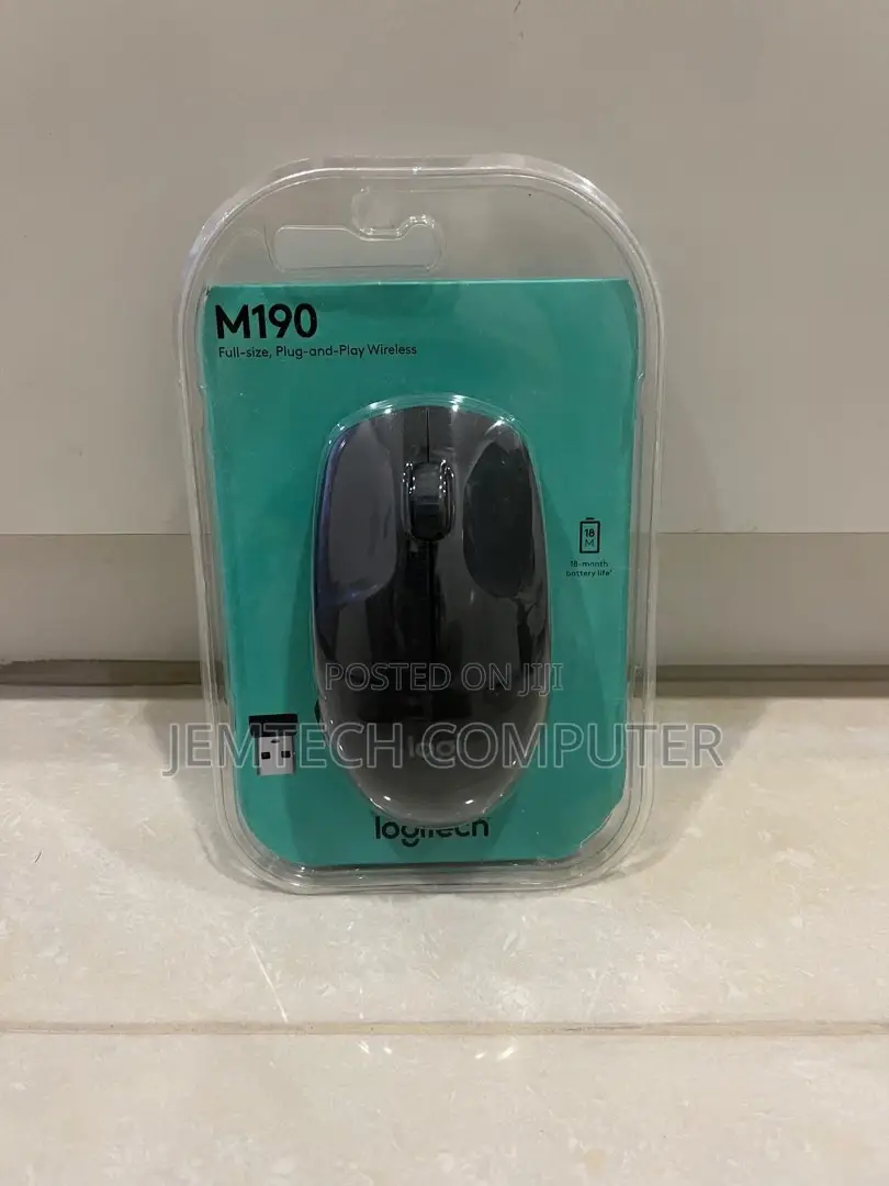 Logitech M190 Grey Wireless Mouse