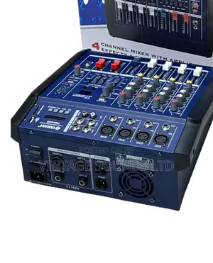 Powered Mixer Amplifier 4 Channel USB BLUETOOTH