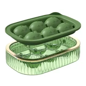 2 in 1 Ice Cube Maker With Tray and Ball Maker