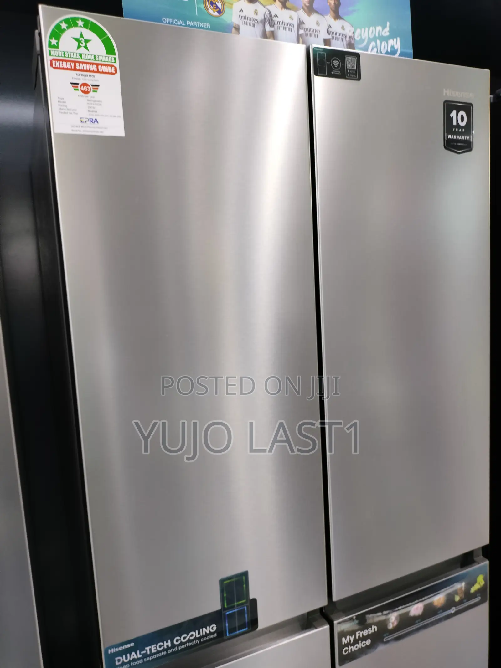 Hisense 470l Ref470dr 4 Door Fridge