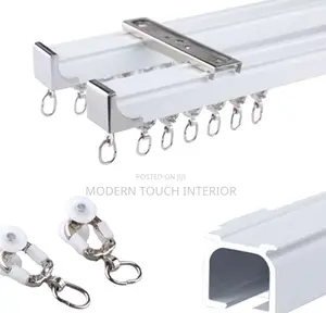 Durable Straight Curtain Rail