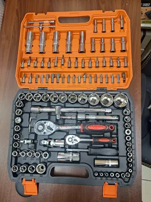 108pcs Chrome Vanadium Socket Wrench Set