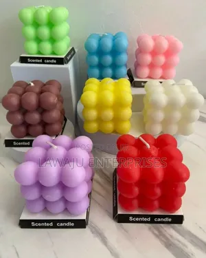 Bubble Silicone Mold Scented Candles