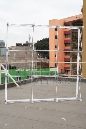 Media Banner Stand / Backdrop Banner Stand