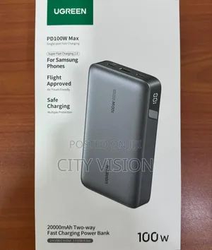 Ugreen 20000mah 100W Two-Way Fast Charging Power Bank
