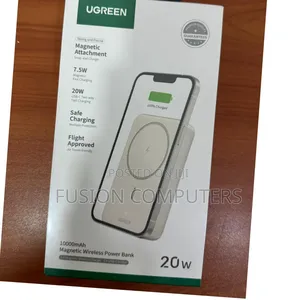 Ugreen 10000mah Magnetic Wireless Power Bank Beige – Pb561