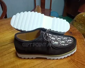 Coffee Clarks Dior Casual Shoes for Men
