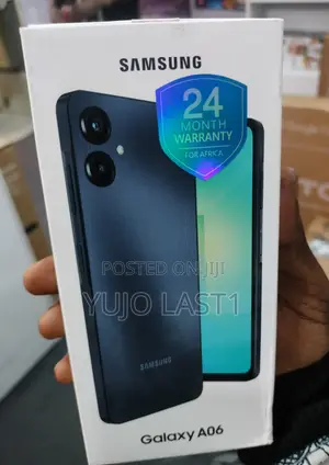 New Samsung Galaxy A06 64 GB Black