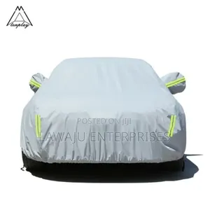 Large Universal Grey Car Cover With Inside Fleece