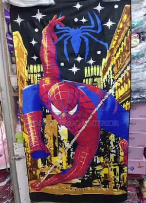 Cartoon Kids Towel - Spiderman