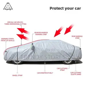 YXXL Universal Grey Car Cover