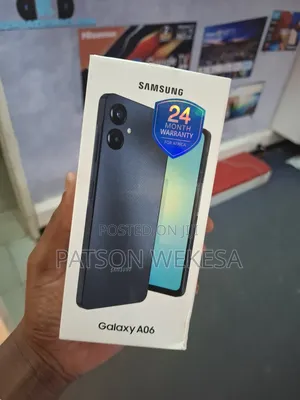 New Samsung Galaxy A06 64 GB Black