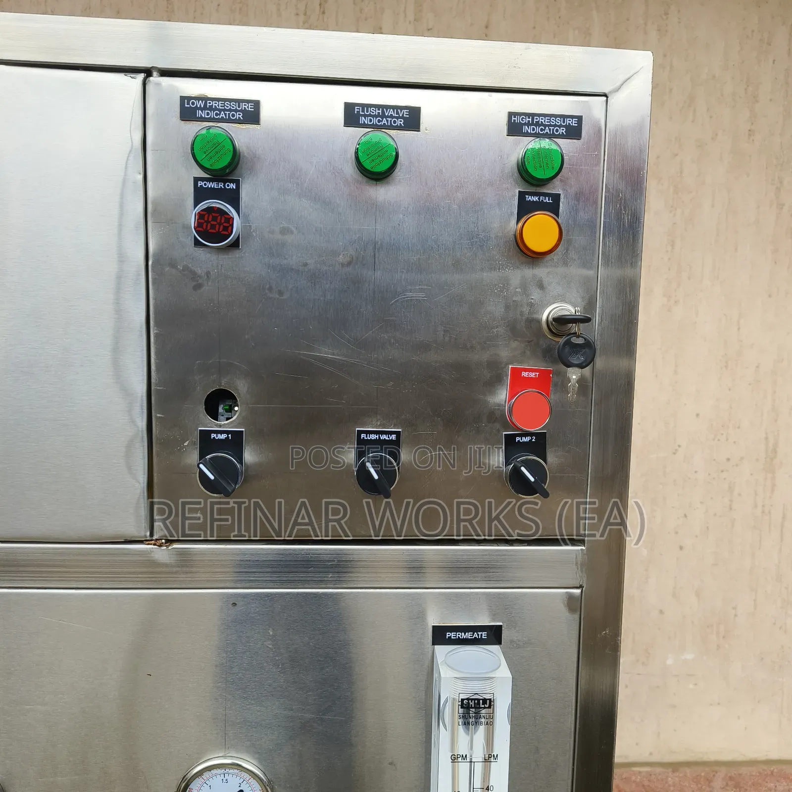 Reverse Osmosis Water Purification Vending Machine