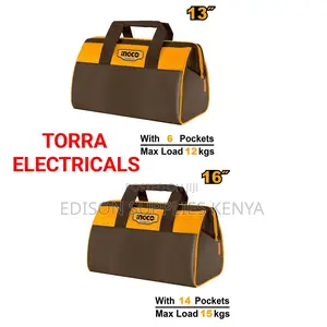 Ingco Tool Bags 13'' Inch / 16'' Inch Storage Tools Box