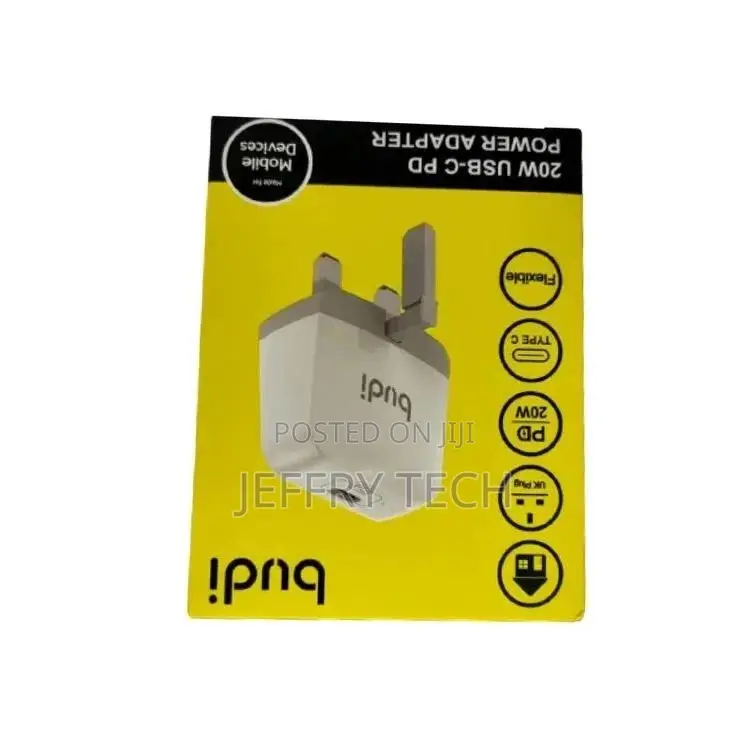 Budi 20W USB-C PD Power Adapter
