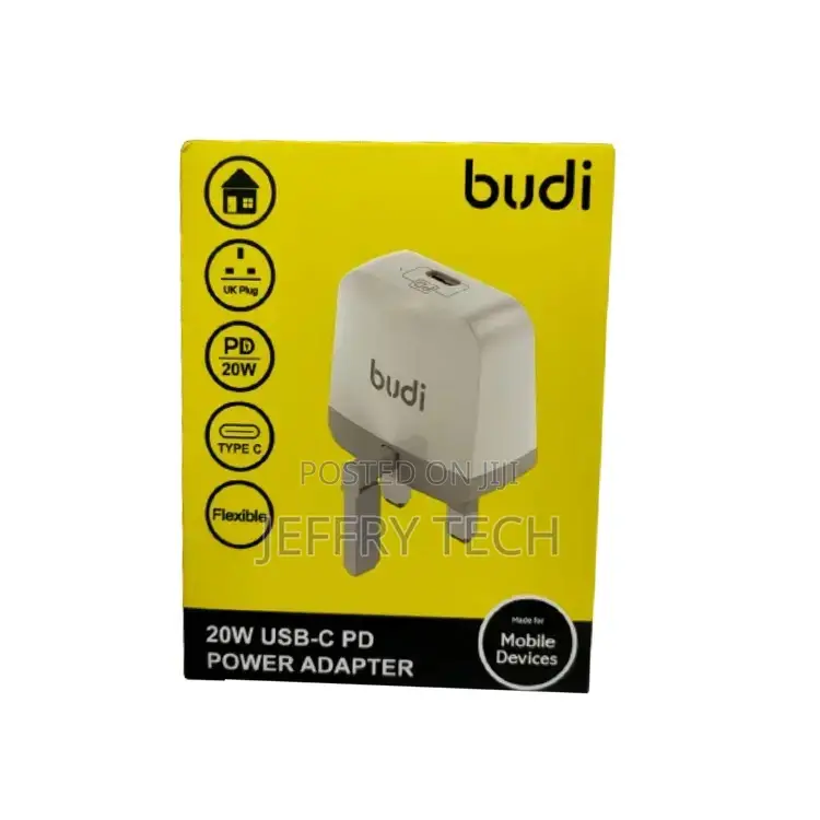 Budi 20W USB-C PD Power Adapter