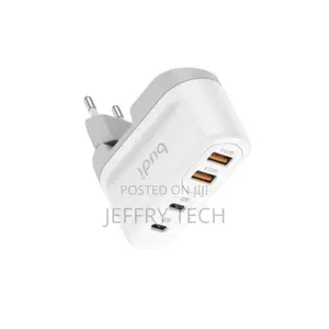 Budi 40W Dual USB Qc Dual Usb-C Pd Charger (Ac326tquw)