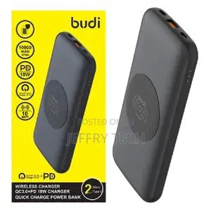 Budi Power Bank New Mini - 10000mah Capacity , QC3.0 USB