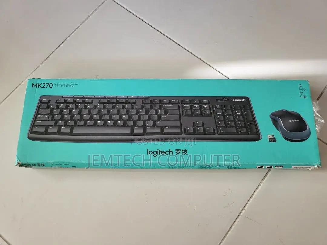 Logitech Mk270 Keyboard Mouse Combo/Mk270