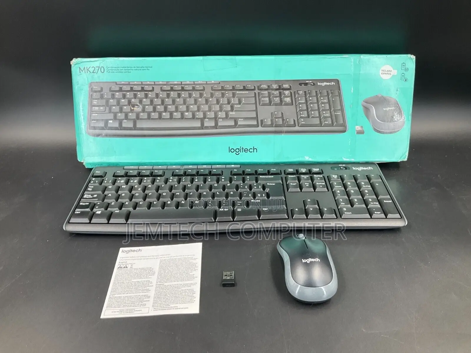 MK270^Logitech Mk270 Combo Wireless Keyboard