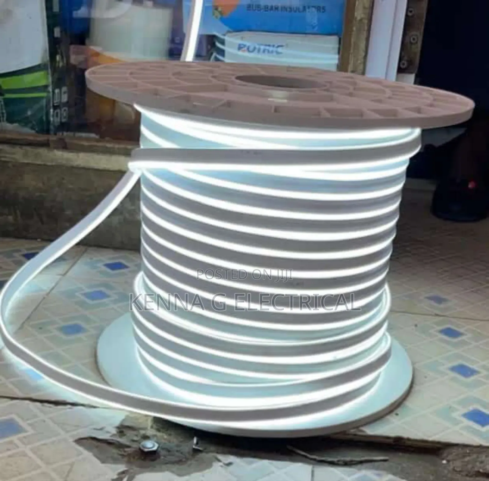White Neon Light Snakelight