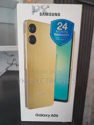 New Samsung Galaxy A06 128 GB Gold
