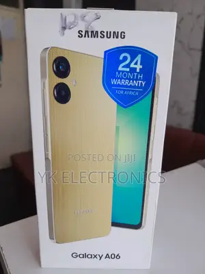New Samsung Galaxy A06 128 GB Gold