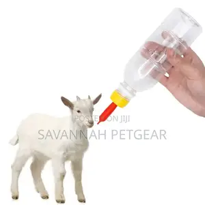 7 PCS Nipple Feeder Teats Goat Sheep Milk Nipple Rubber Lamb