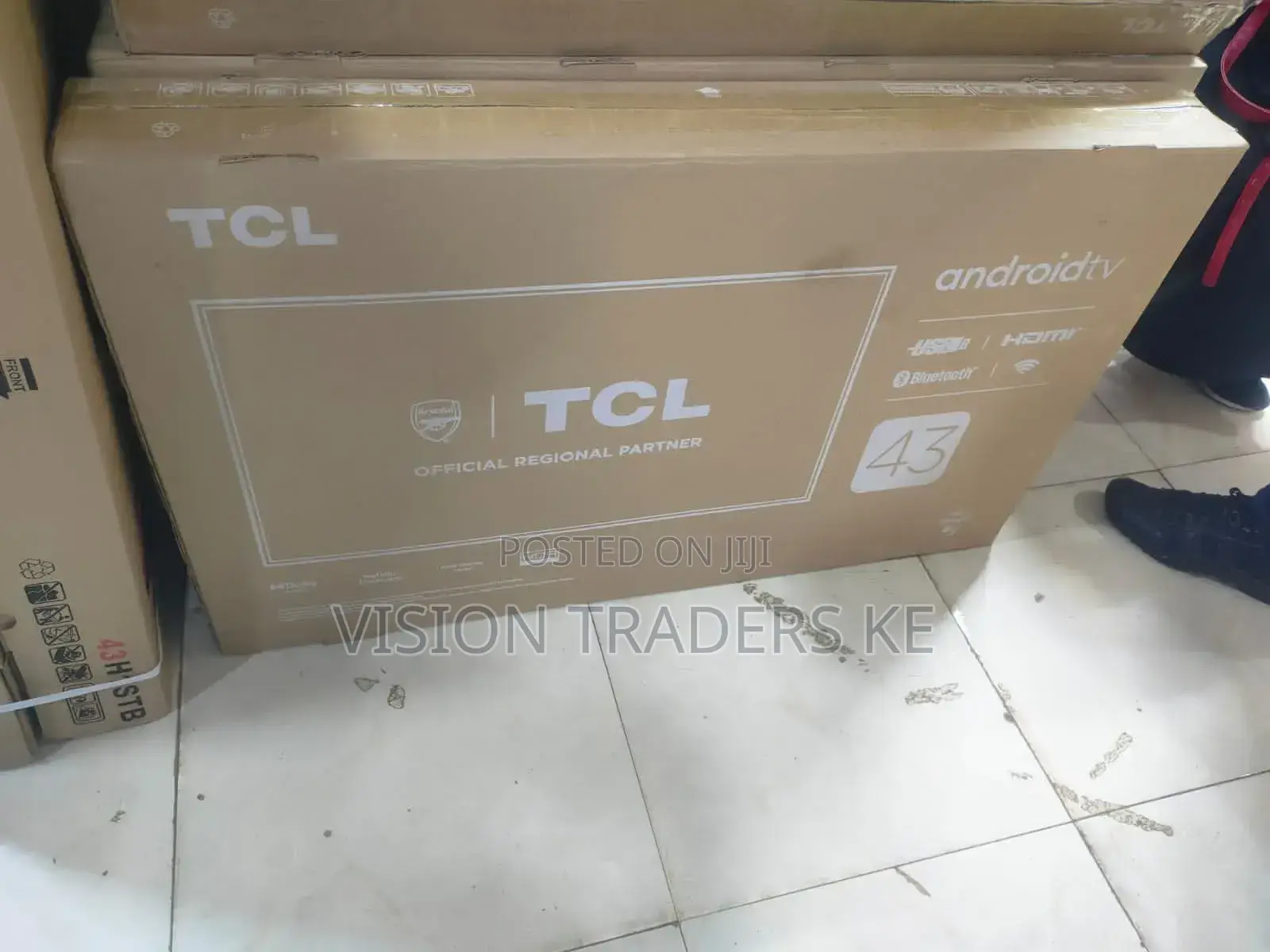TCL 43 S5400A 43" Inches Smart Android Frameless Google Tv