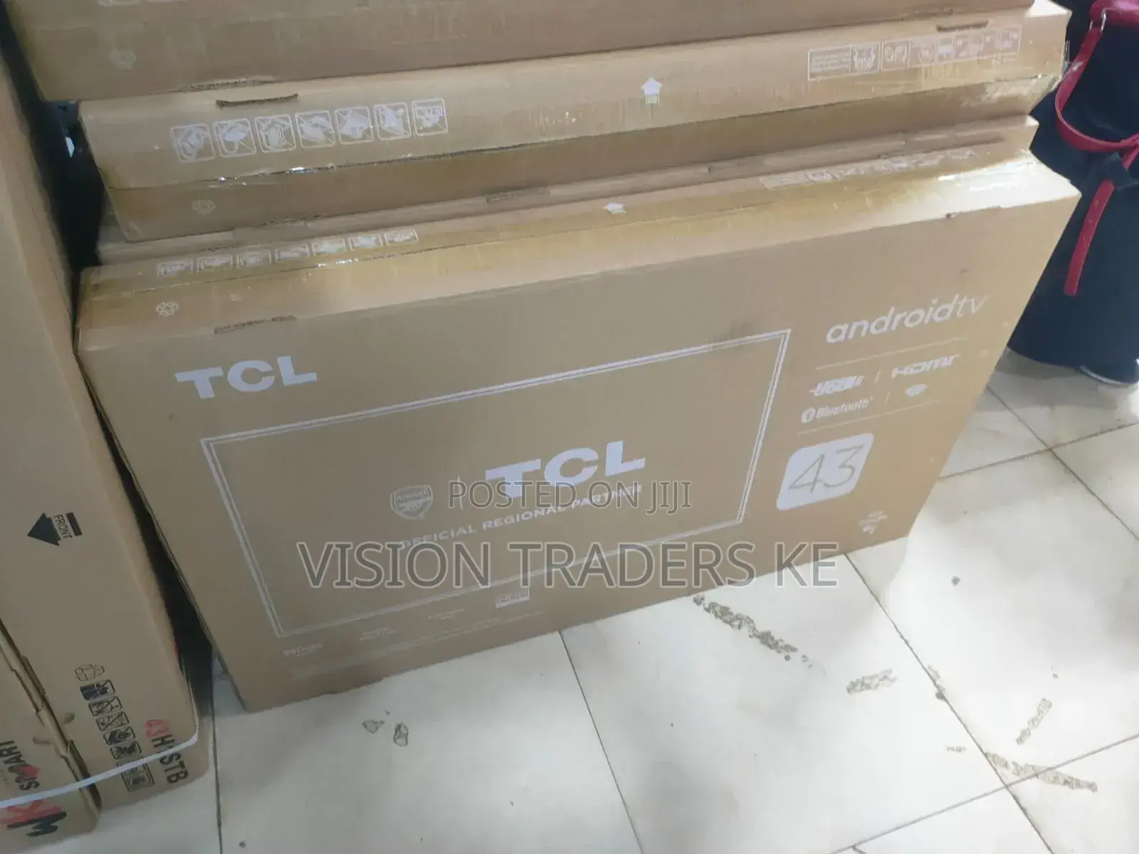 TCL 43 S5400A 43" Inches Smart Android Frameless Google Tv