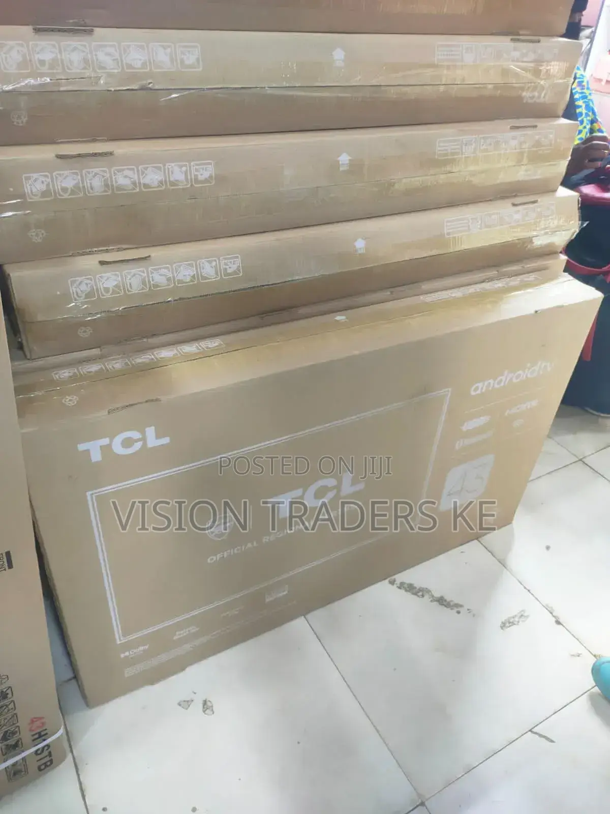 TCL 43 S5400A 43" Inches Smart Android Frameless Google Tv