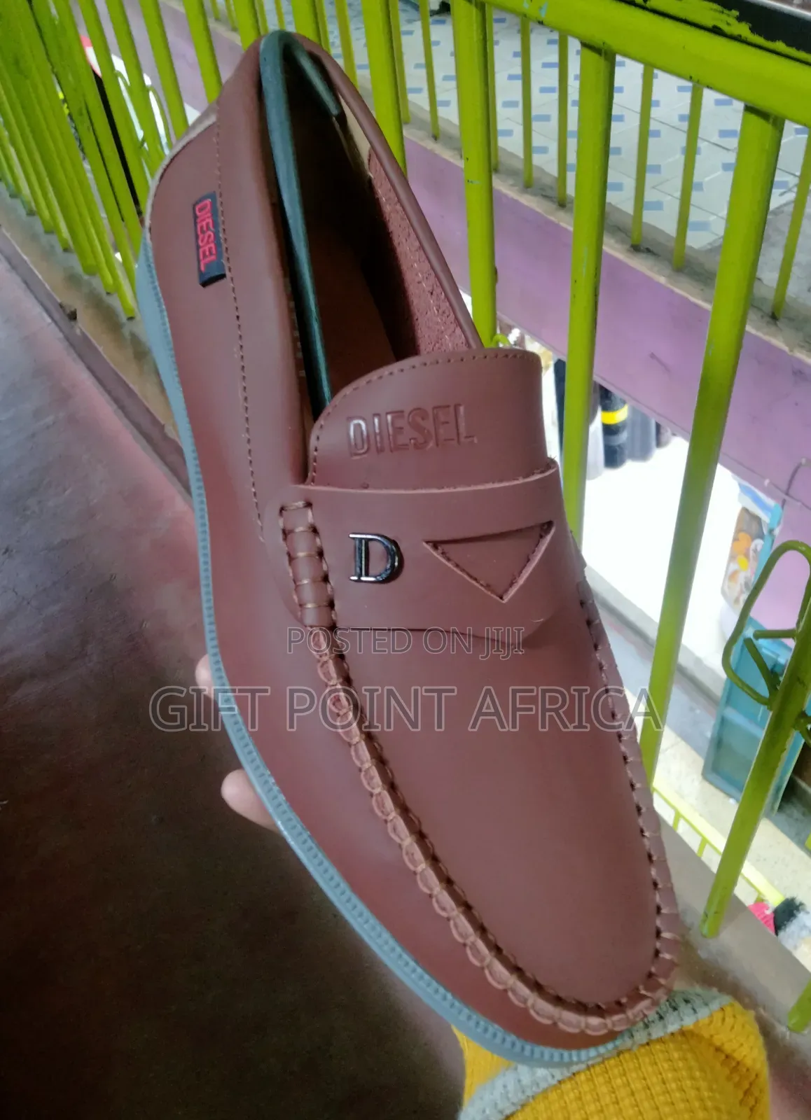 Brown Diesel Loafer for Men