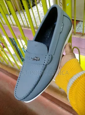 Grey Lacoste Loafers for Men