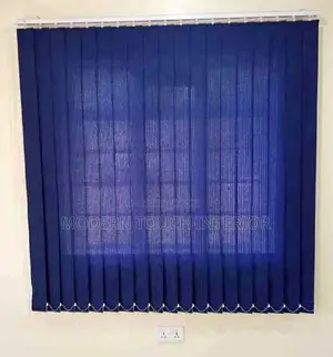 Vertical Blinds - Navy Blue