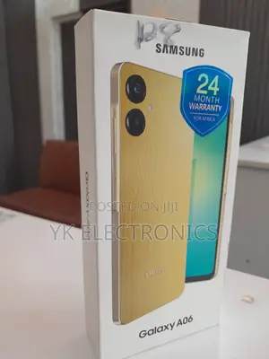 New Samsung Galaxy A06 64 GB Gold