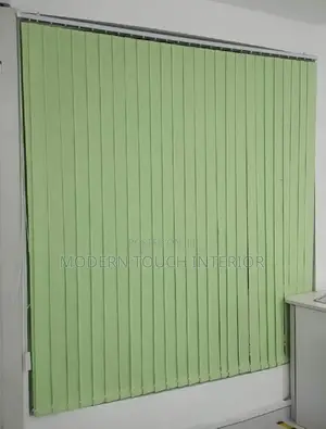 Green Vertical Blinds