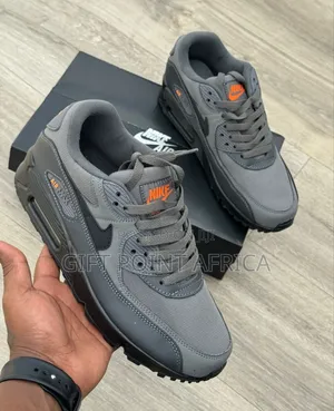 Gray Nike Air Max 90 Unisex Sneakers