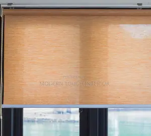 Beige Horizontal Window Blinds