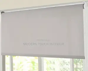 White Sunscreen Window Blinds