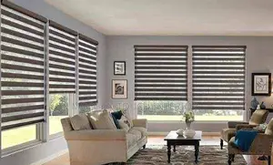 Grey Sheer Roller Blinds