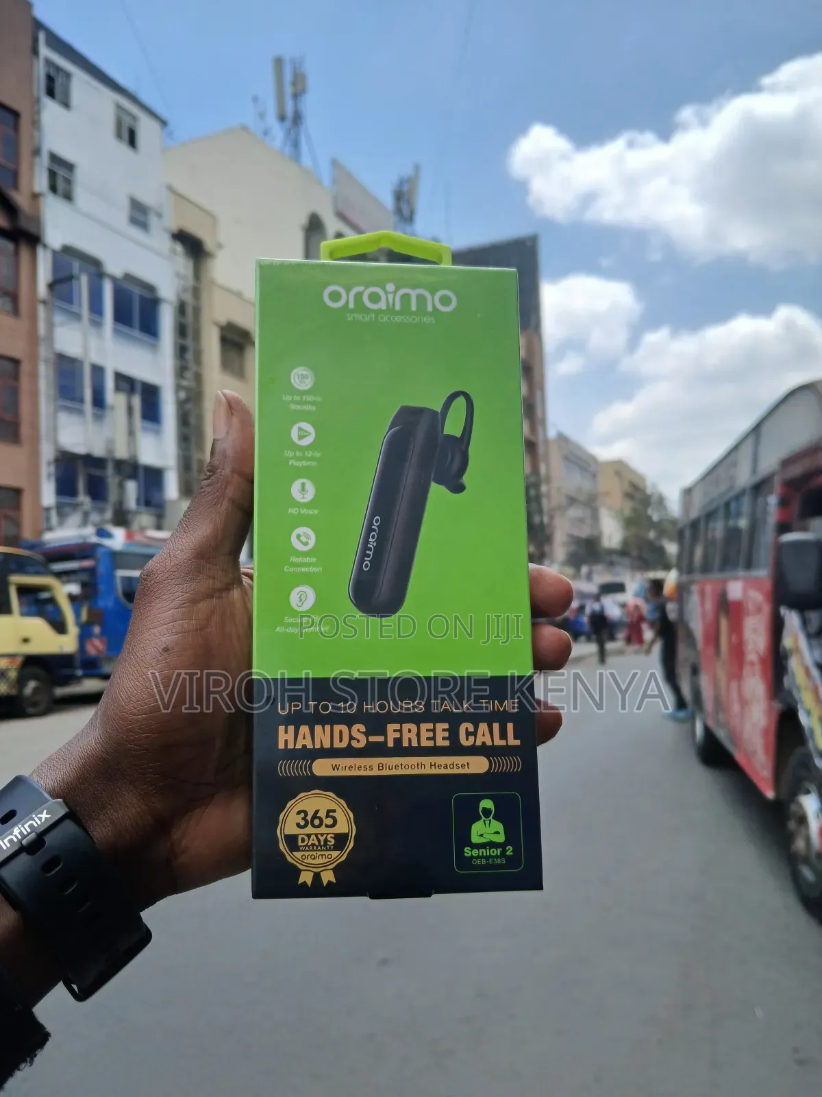 Oraimo Hands Free Call Senior 2 Earbuds