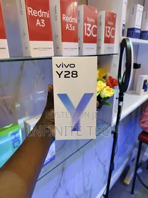 New Vivo Y28 8 GB Black